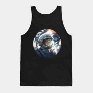 The view seen by the female astronaut Tank Top